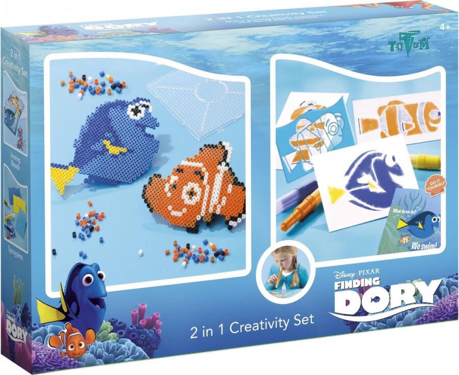 Totum Finding Dory 2 in 1 Creativity Set