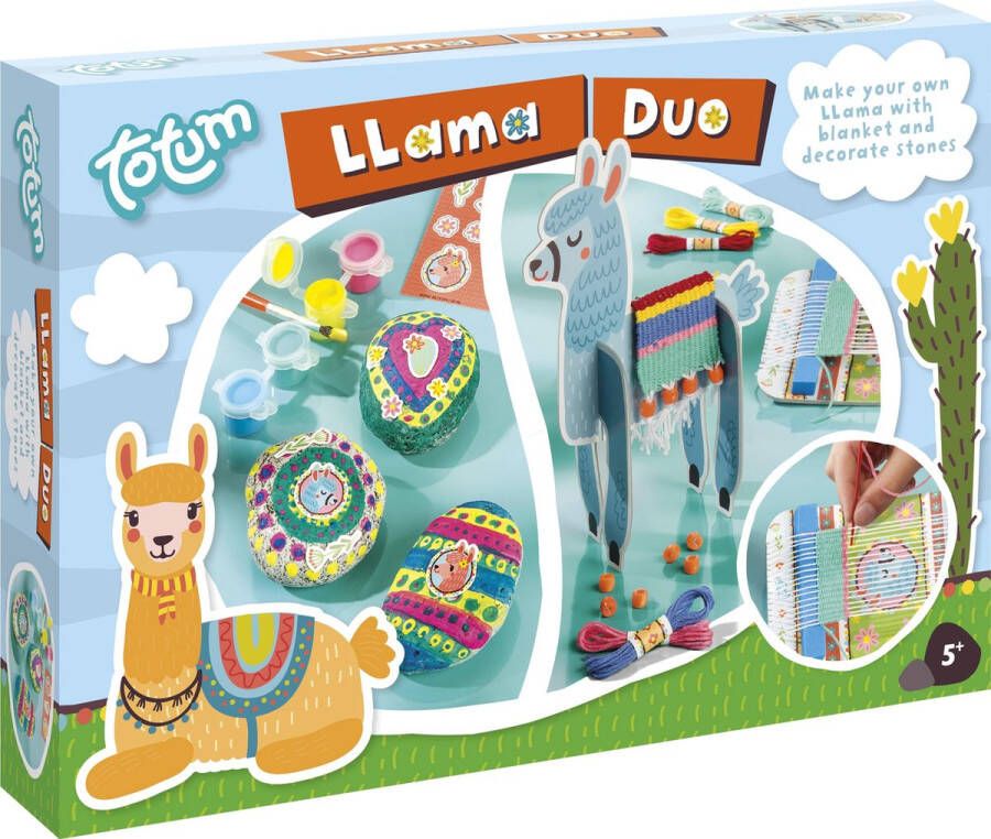 Totum Llama Duo 2 in 1 set Knutselset