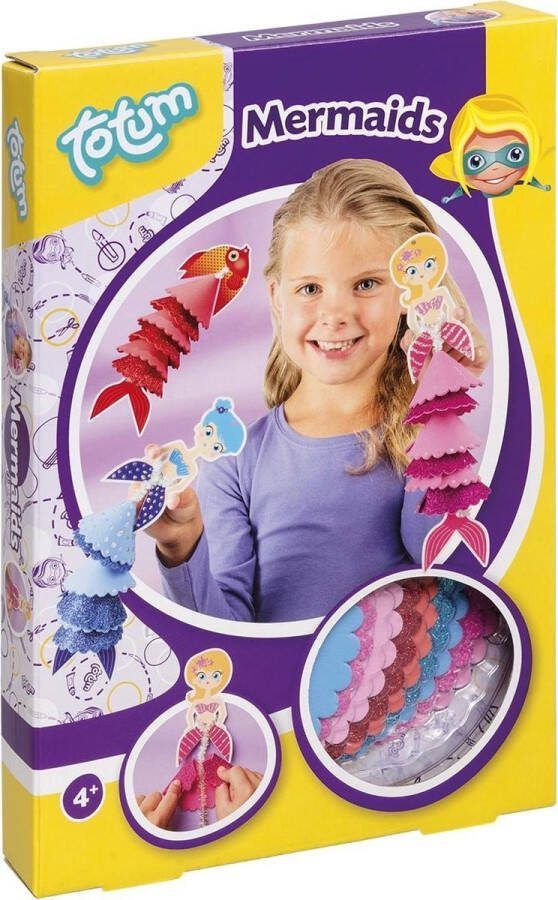 Totum Mermaids knutselset maak je eigen zeemeerminnen