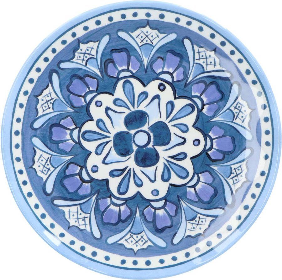 Touch-Mel Ontbijtbord Santorini 22cm gemaakt van melamine (set van 3) Kleine borden
