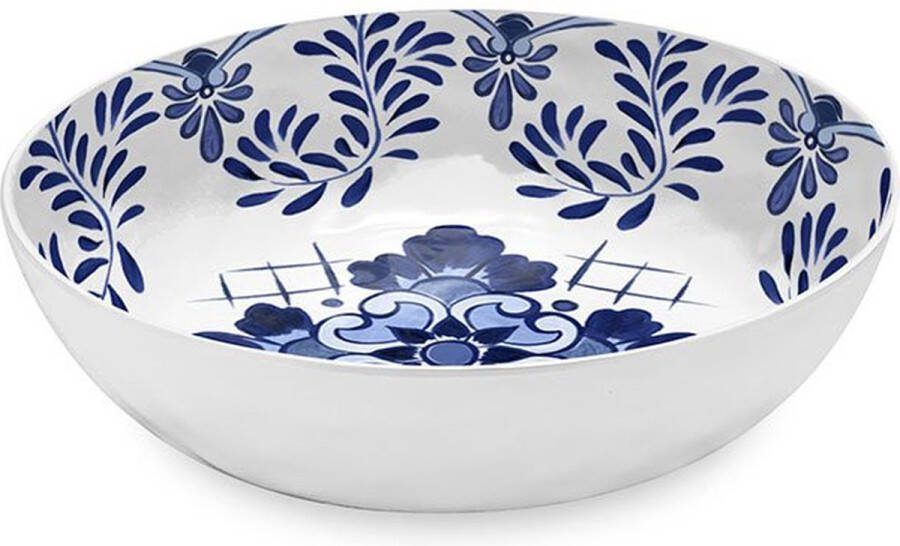 Touch-Mel Soepbord Santorini 20cm gemaakt van melamine (set van 2) Diepe borden