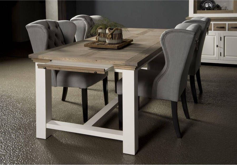 Tower Living eettafel Parma Toscana 160x90x78 cm eiken