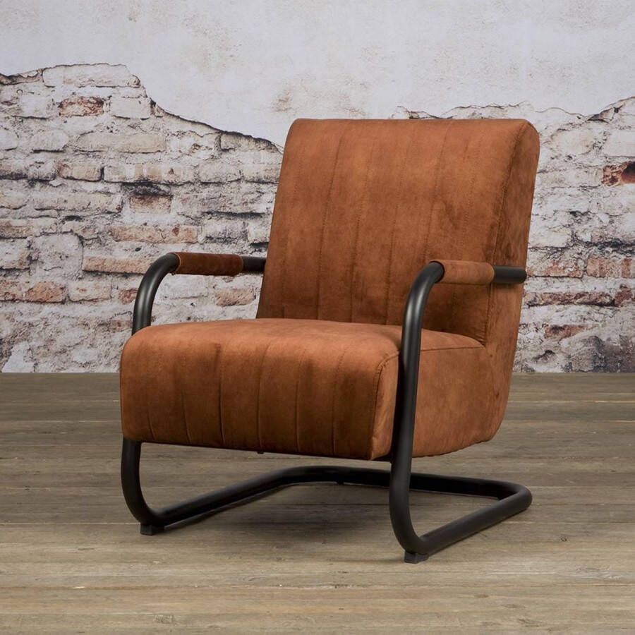 Tower Living Fauteuil Riva Copper | Stof