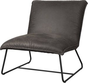 Tower Living | vilar fauteuil | 100% polyester | grijs | 74 x 86 x 80 (h) cm