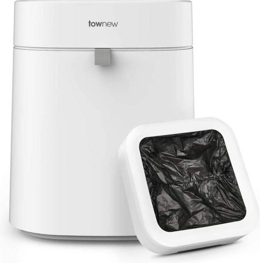 Townew T Air Lite Waterdichte Slimme Sensor Prullenbak automatische zakdichting en vervanging 16 6L Wit
