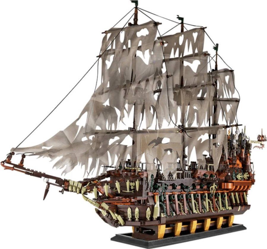 Toy Brick Lighting The Flying Dutchman De Vliegende Hollander Pirates of the Caribbean Boot Schip Lego Creator Technic Compatible Bouwpakket 3653 Bouwstenen! Bouwset Davey Jones Jack Sparrow