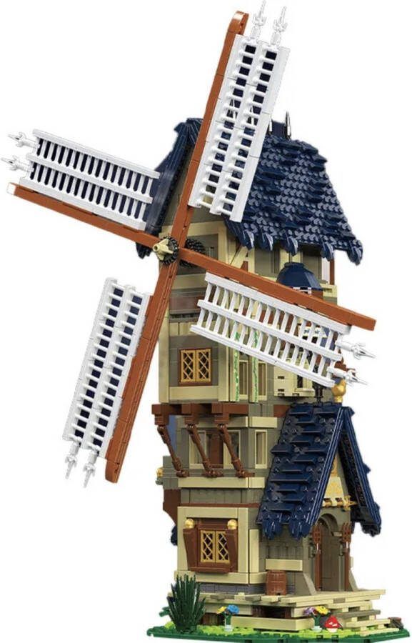 Toy Brick Lighting Windmolen Lego City Creator Compatible Bouwpakket 1850+ Bouwstenen Bouwset Stad Huis