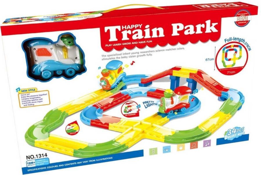 Toy Car Special Braet Train Track Middel ToySet