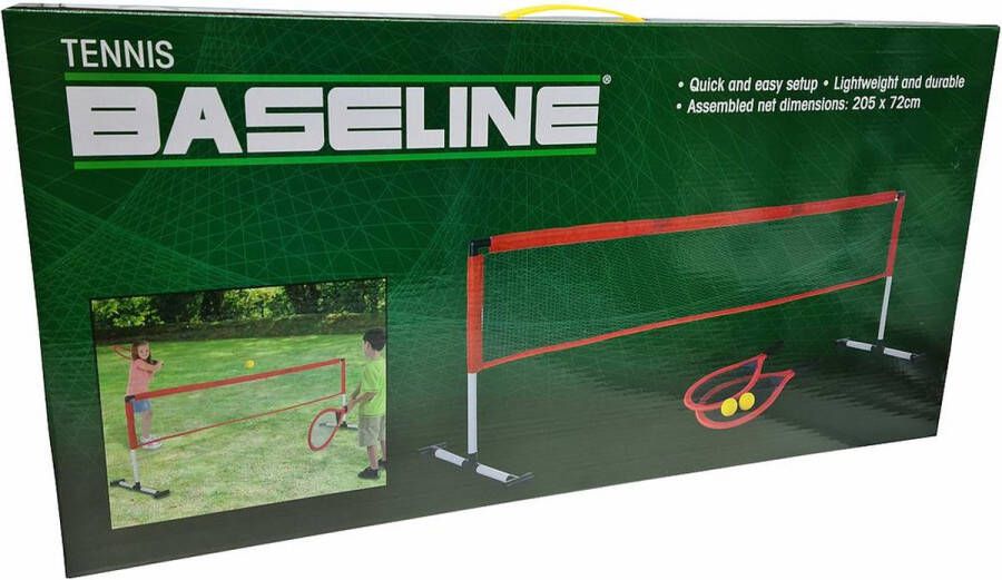 Toyrific Tennis set 5-delig rood zwart