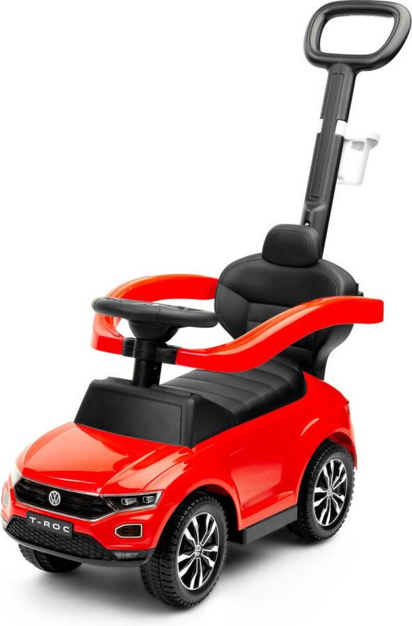 Toyz Ride-on VW T-ROC loopauto met duwstand RED looptrainer