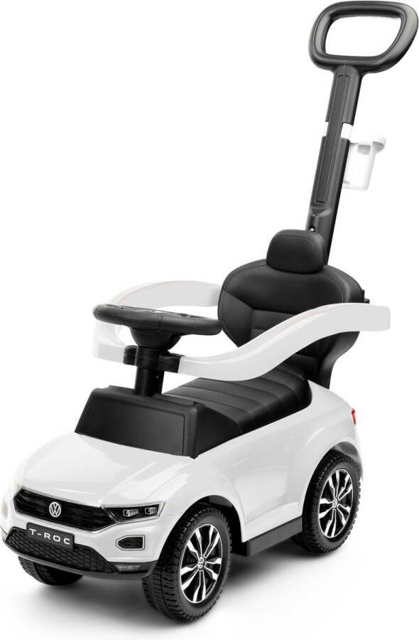 Toyz Ride-on VW T-ROC loopauto met duwstand White looptrainer