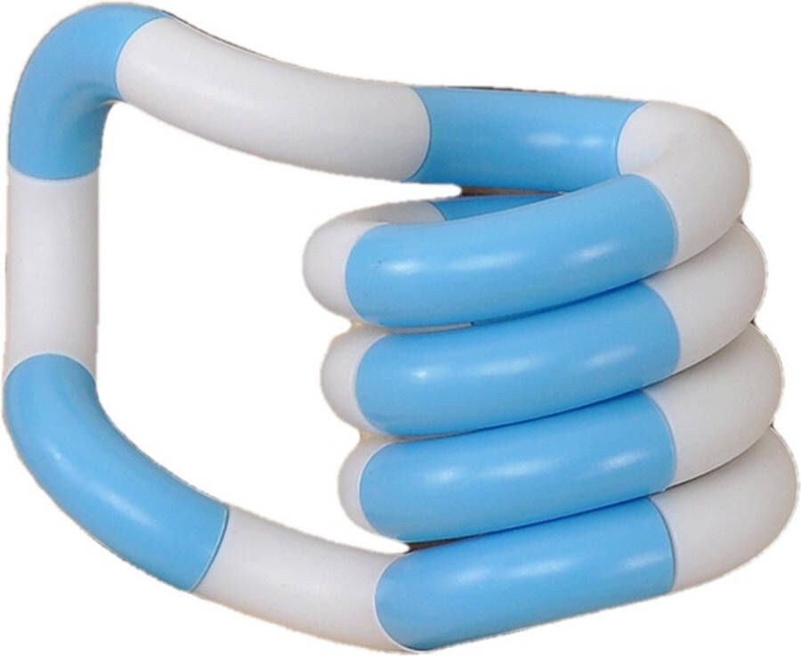 Tozy Teezer Tangl Sky blue Wit- Stress verlagende fidget toy Fidget Toys Voor jong en oud