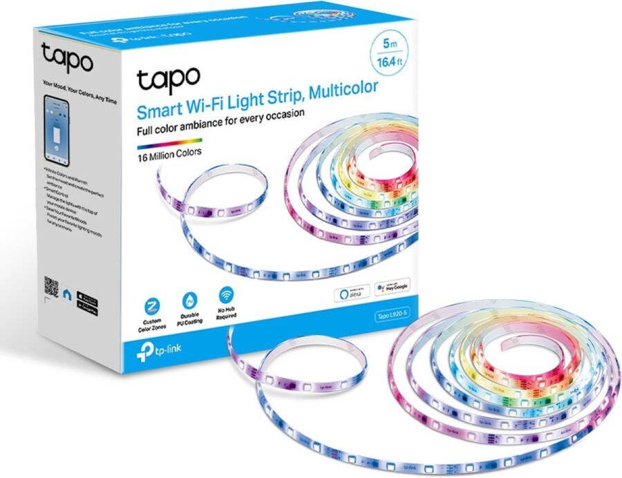 TP-Link Tapo L920-5 Smart Multicolor Light Strip | elektronica en media | 4897098682609