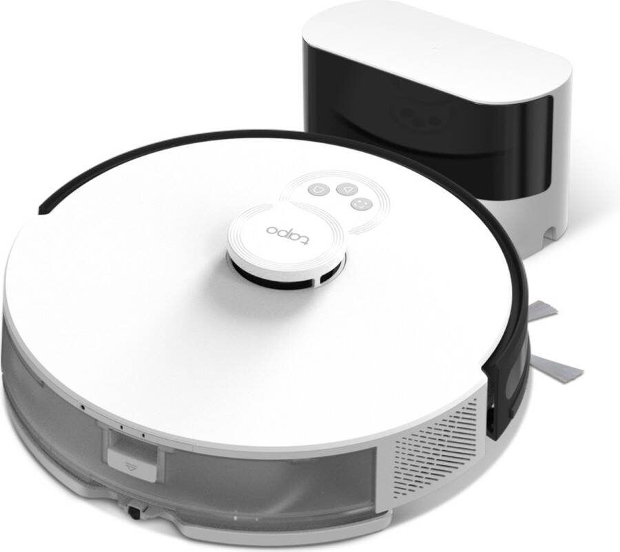 TP-Link Tapo RV30 Robotstofzuiger met dweilfunctie- Laadstation- 4200Pa Navigatie met Lidar en gyroscoop