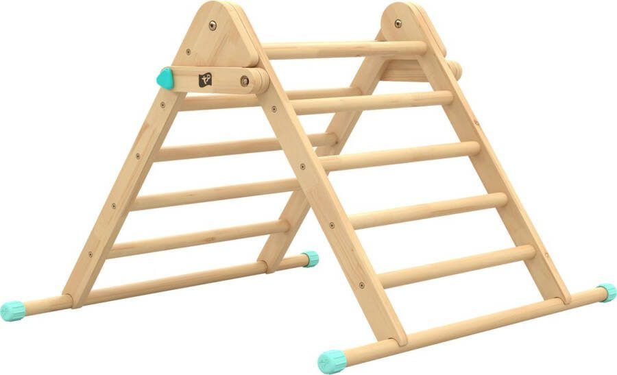 TP toys Active-tots Klimdriehoek Houten Klimrek Vanaf 12 Maanden