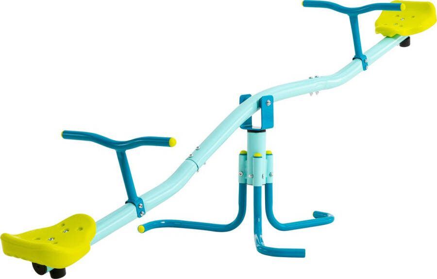 TP toys Spiro 360° Draaibare Wipwap Voor Buiten Blauw groen