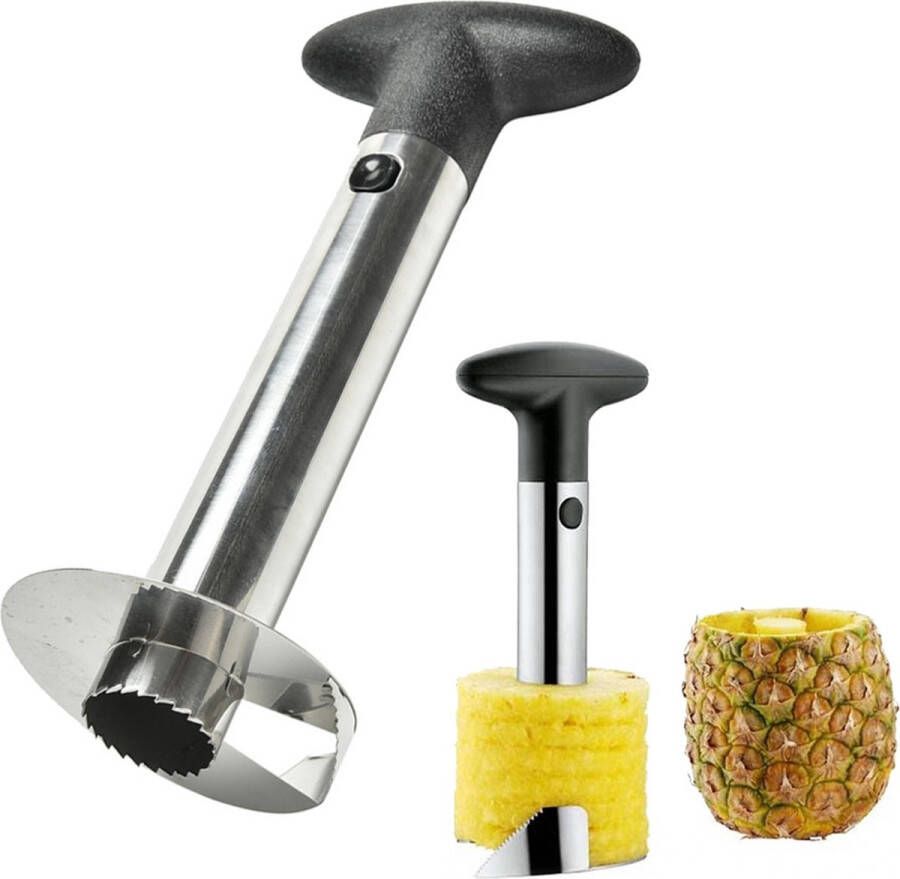 T.R. Goods Ananassnijder Pineapple Slicer Ananas Schiller Ananasboor Vaatwasserbestendig