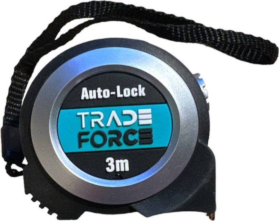 Tradeforce Meetlint Rolmaat 3m met Autolock