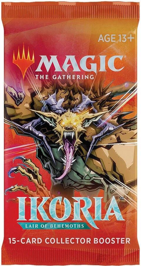 Trading Card Game Magic The Gathering Ikoria Lair Of Behemoths – 15-Cards Collector Booster