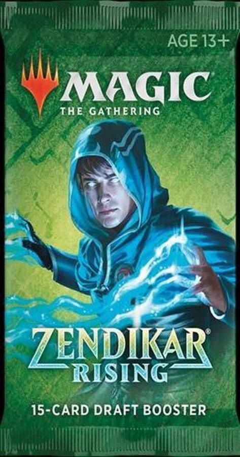 Trading Card Game MTG Zendikar Rising Draft Booster