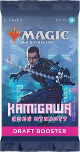 Trading Card Game TCG Magic The Gathering Kamigawa Neon Dynasty Draft Booster MAGIC THE GATHERING