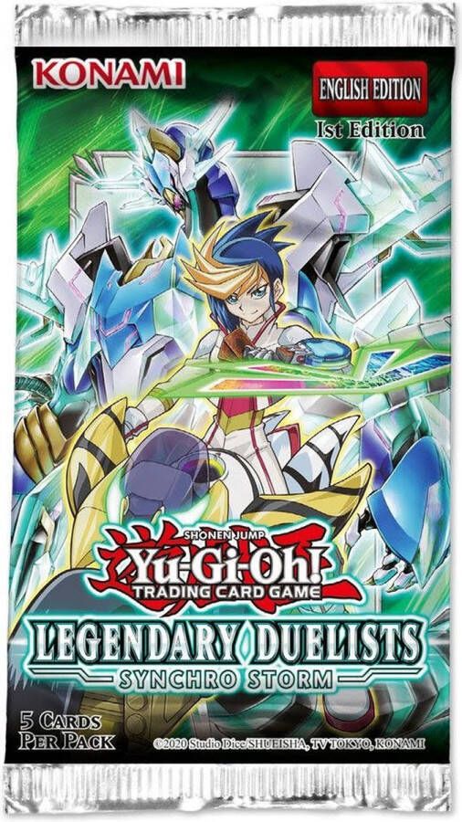 Trading Card Game Yu-Gi-Oh! Legendary Duelists Synchro Storm Booster Pack