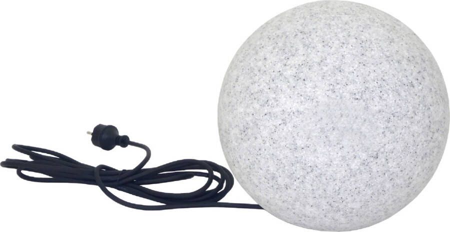 Trango IP65 tuinbal 200GB in 20cm Ø incl. 1x E27 LED lamp *NATURE* bolvormige lamp met ca. 5 meter IP44 kabel tuinlamp lichtbol tuinbal licht bollamp