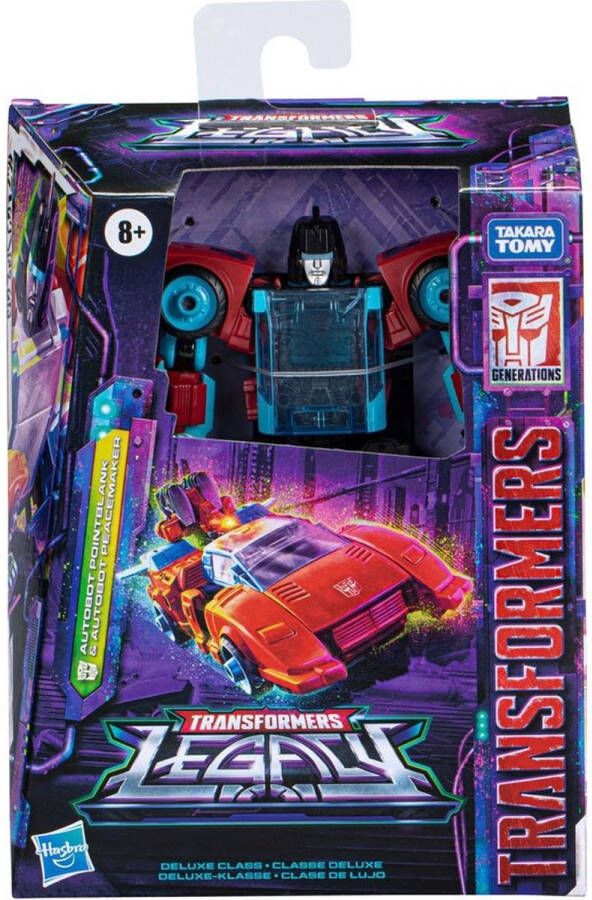 Transformers Generations Legacy Deluxe: Autobot PointBlank & Peacemaker Speelfiguur