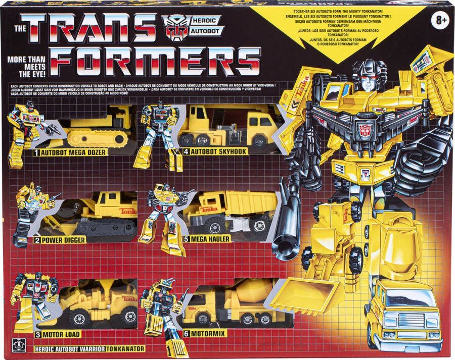 Transformers Generations: Tonka Mash-Up Combinatie Speelfiguur