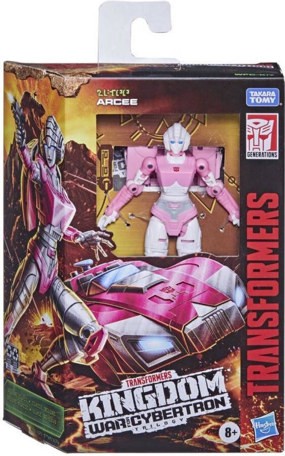 Transformers Generations War For Cybertron: Kingdom Deluxe Wfc-K17 Arcee Actiefiguur