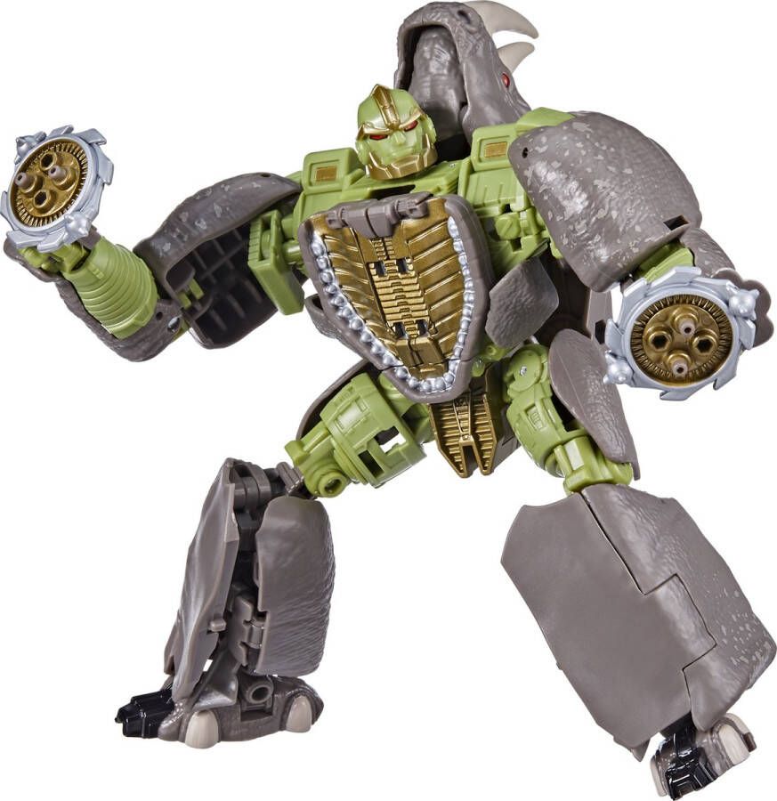 Transformers Generations War for Cybertron: Kingdom Voyager WFC-K27 Rhinox Actiefiguur