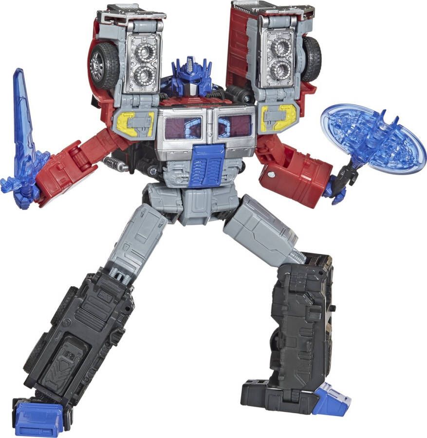 Transformers : Generation 2 Generations Legacy Voyager Action Figure 2022 Laser Optimus Prime 18 cm