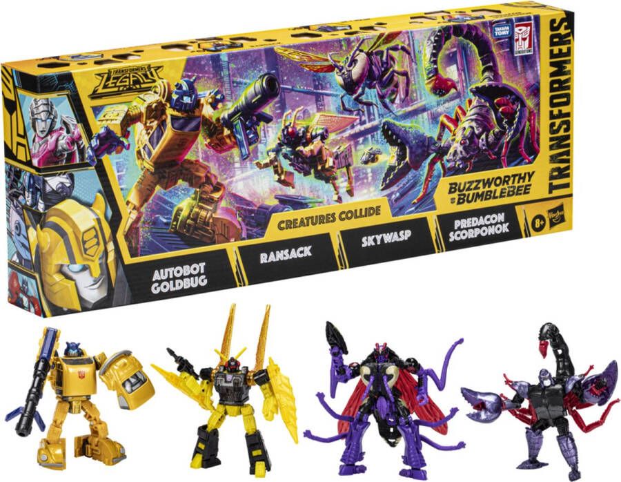Transformers Legacy: Buzzworthy Bumblebee Multipack Speelfiguur
