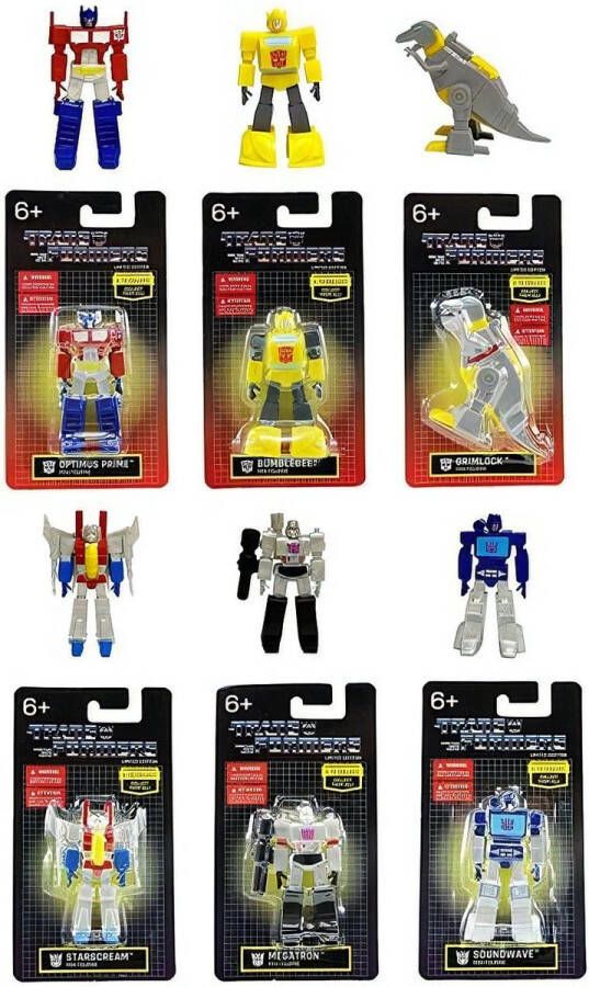 Transformers Mini Figuren assorti 7 5x14cm per stuk geleverd