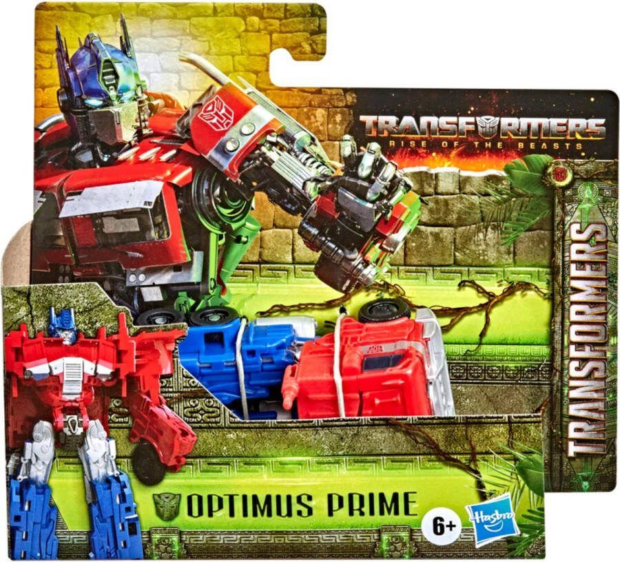 Transformers Rise Of The Beasts Optimus Prime Actiefiguur 12 cm groot