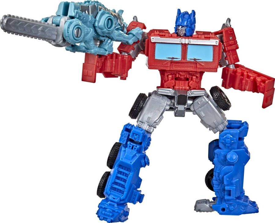 NL Hasbro Transformers Rise of the Beasts Weaponizer Optimus Prime & Chainclaw Actiefiguur