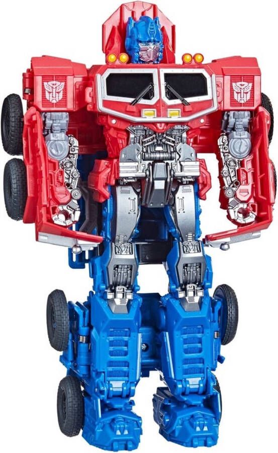 Transformers Tra Mv7 Smash Changers Optimus Prime Figuur Blauw