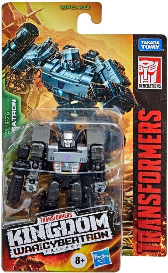 Transformers Transformer Megatron Junior 8 9 Cm Zwart