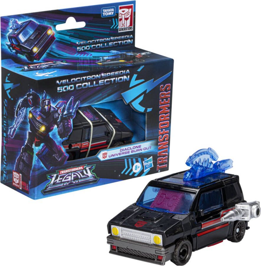 Transformers : Velocitron Speedia 500 Collection Diaclone Speelfiguur