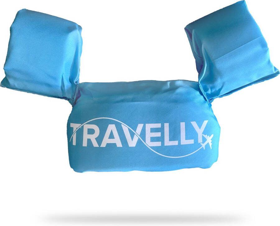 TRAVELLY Zwembandjes Puddle Jumper Zwemvest Blauw