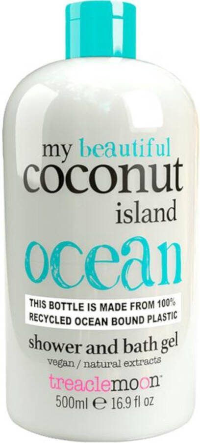 Treaclemoon Bad en Douchegel My Coconut Island 3x500 ml Voordeelverpakking