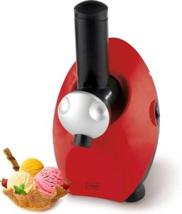 Trebs Elektrische Sorbetijsmaker Comfortice Met Recepten 99283 Rood-zwart