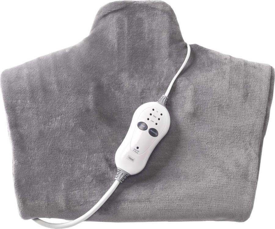 Trebs 99360 Elektrische 2-in-1 Warmte En Massagekussen Comfortheat Fleece