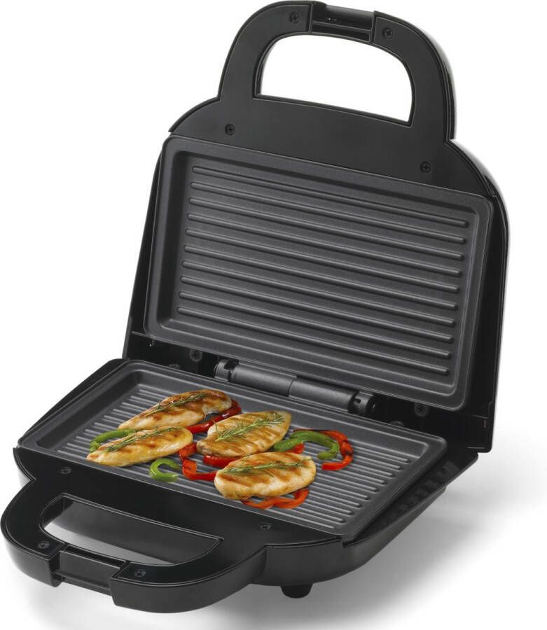 Trebs Contactgrill in de vorm van een handtas 99375 Zwart