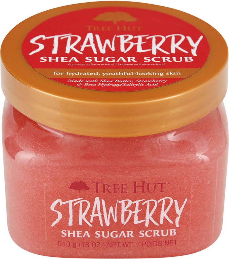 Tree Hut Shea Sugar Exfoliating Body Scrub Strawberry 510g