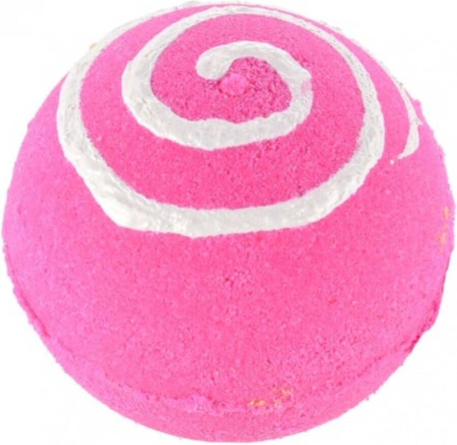 Treets Badbruisbal Pink Swirl 1 stuk