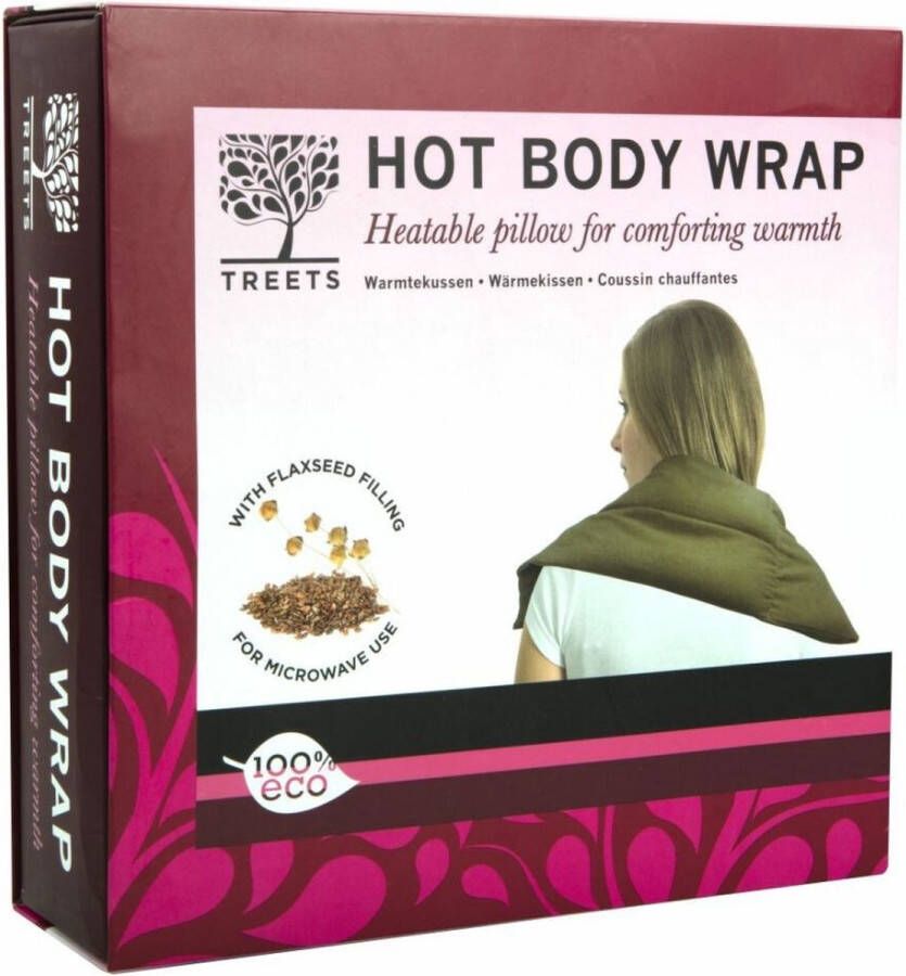 Treets Hot Body Wrap Met Verwarmbare Vulling Massagekussen