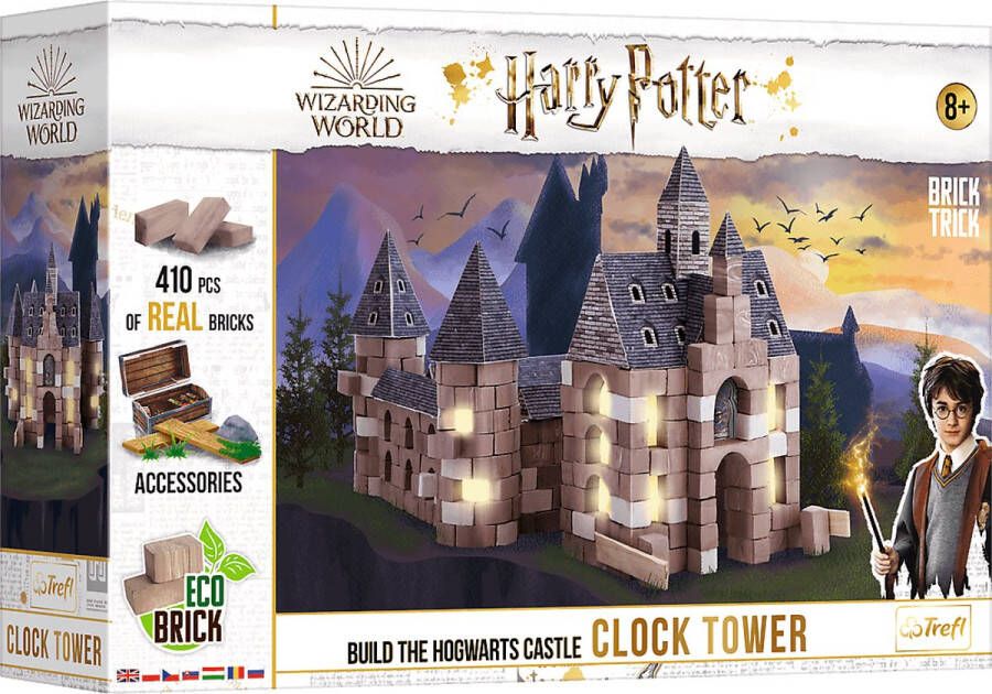 Trefl Brick Trick Harry Potter Clock Tower Blokpuzzel 410 stuk(s) Televisie films