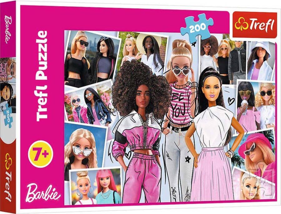 Trefl Puzzles 200 In the Barbie world Mattel Barbie