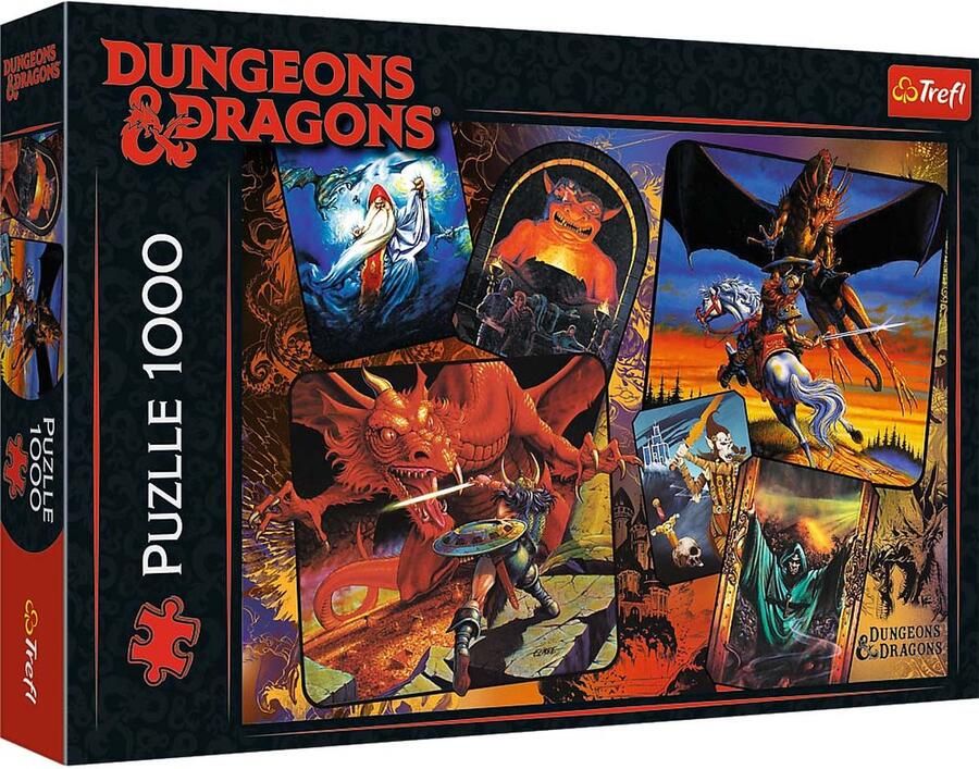Trefl 1000 The Origins of Dungeons & Dragons Hasbro Dun